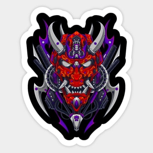 Japanese Oni Robo 8.4 Sticker